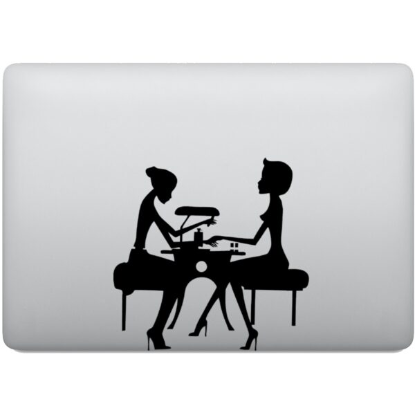Adesivo de Notebook Manicure Salão de Beleza