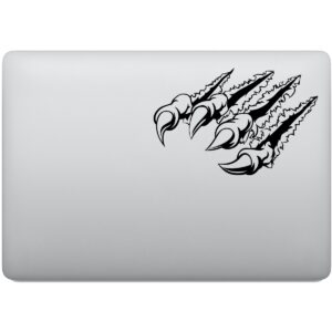 Adesivo de Notebook Pata de Monstro Rasgando