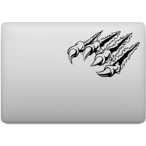 Adesivo de Notebook Pata de Monstro Rasgando