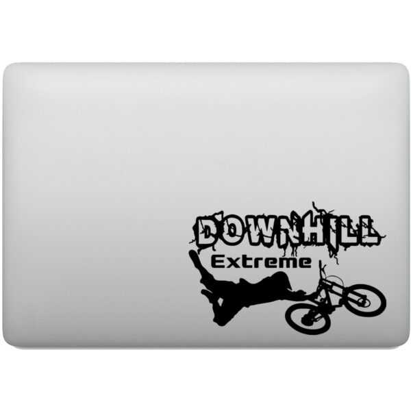 Adesivo de Notebook Mountain Bike Downhill Extreme
