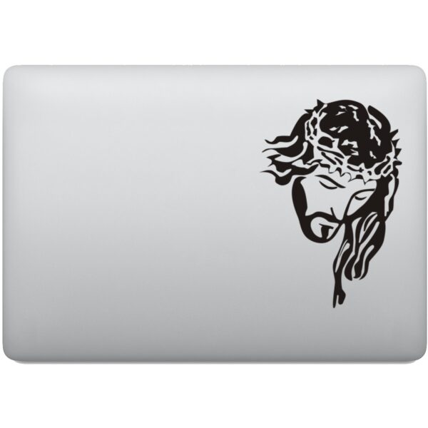 Adesivo de Notebook Jesus Cristo Coroa de Espinhos