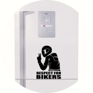 Adesivo de Casa Motociclista Respect For Bikers
