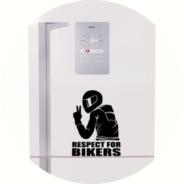 Adesivo de Casa Motociclista Respect For Bikers