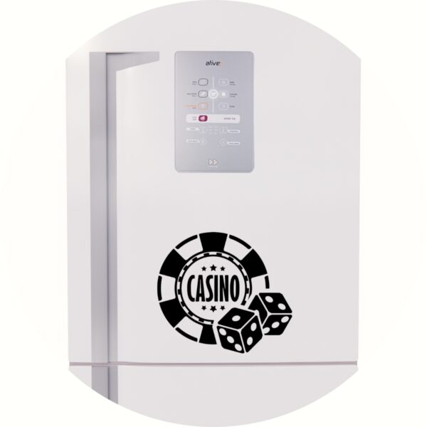 Adesivo de Casa Cassino de Jogos