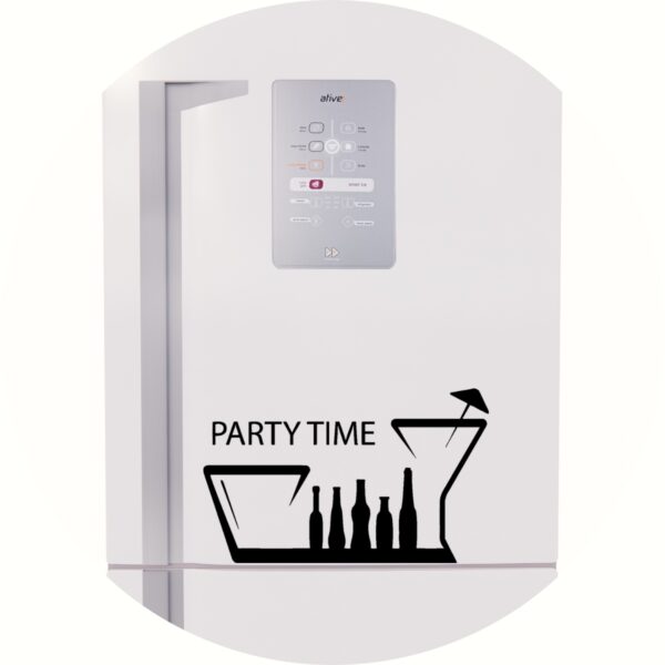 Adesivo de Casa Party Time Drinks Bar