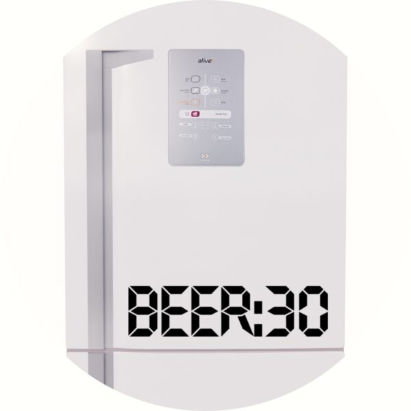 Adesivo de Casa Beer Time Hora da Cerveja