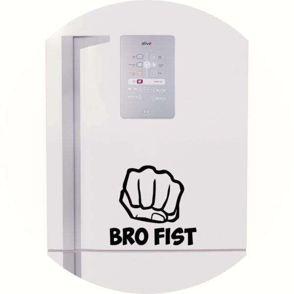 Adesivo de Casa Bro Fist Bro Punho
