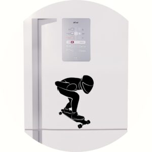 Adesivo de Casa Longboarding Atleta Longboard