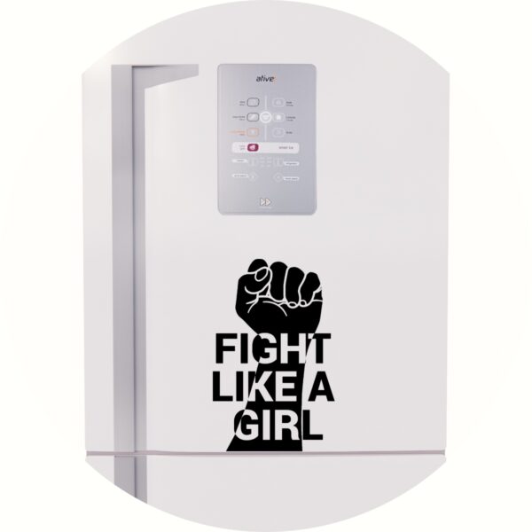 Adesivo de Casa Lute como uma Garota Fight like Girl