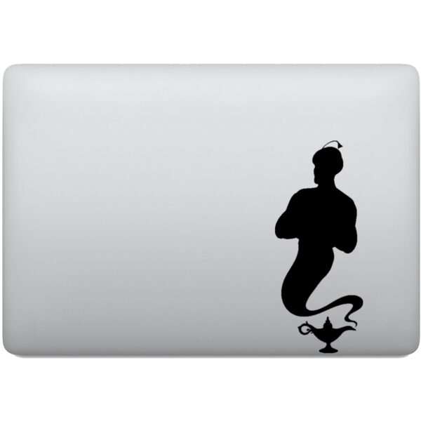 Adesivo de Notebook Gênio Djinn Saindo da Lâmpada