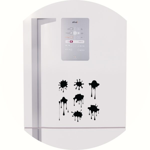 Adesivo de Casa Splash Manchas De Tinta