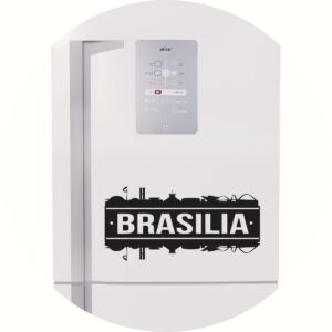 Adesivo de Casa Brasília Turismo Cidade