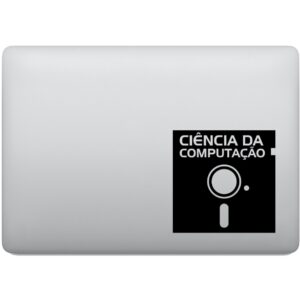 Adesivo de Notebook Ciência da Computação Curso