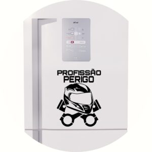 Adesivo de Casa Profissão Perigo Motoboy Entregadores