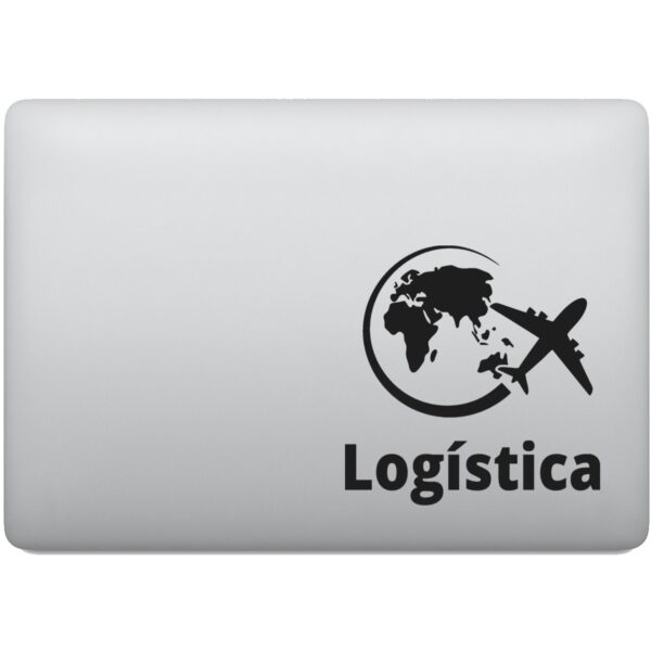 Adesivo de Notebook Logística Curso Faculdade