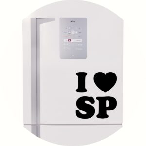 Adesivo de Casa Eu Amo São Paulo - I Love SP
