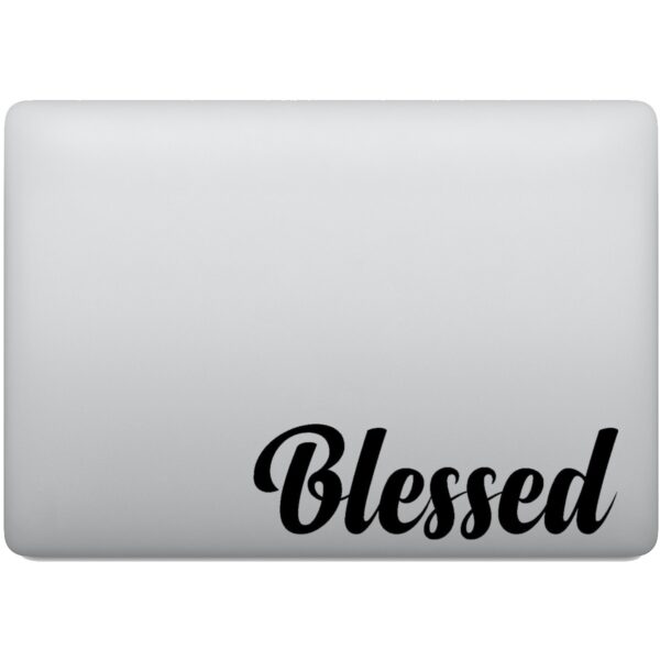 Adesivo de Notebook Blessed - Abençoado
