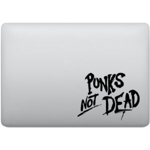 Adesivo de Notebook Punks Not Dead