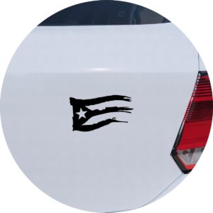 Adesivo de Carro Cuba e Porto Rico Bandeira