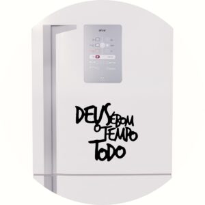 Adesivo de Casa Deus É Bom O Tempo Todo