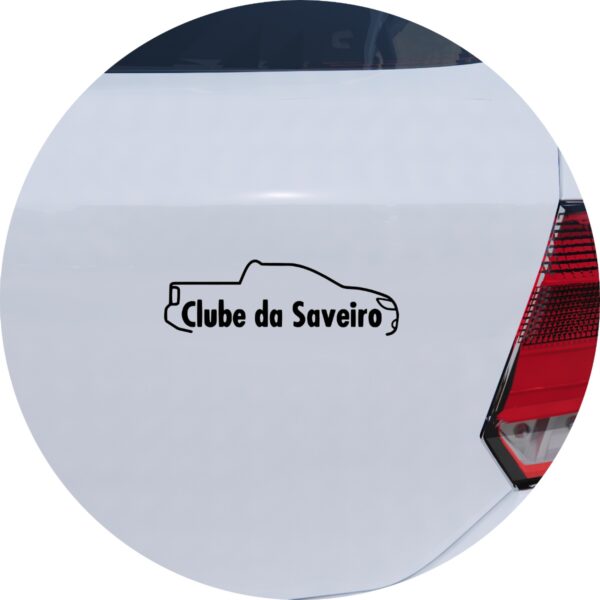 Adesivo de Carro Clube Carro Saveiro