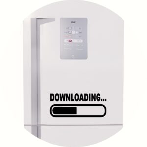 Adesivo de Casa Downloading Barra