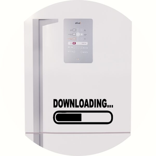 Adesivo de Casa Downloading Barra
