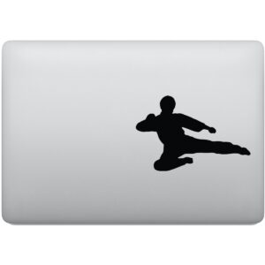 Adesivo de Notebook Golpe Voadora Artes Marciais