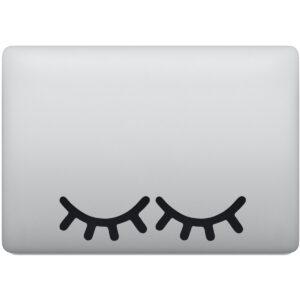 Adesivo de Notebook Olhos Fechados Infantil