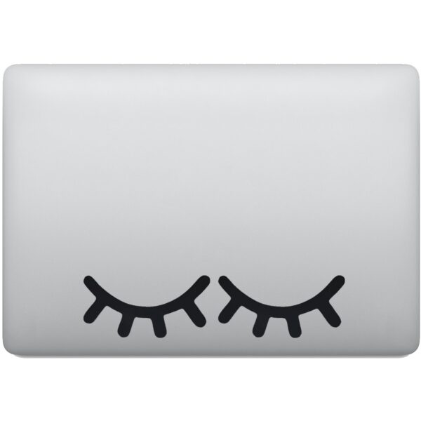Adesivo de Notebook Olhos Fechados Infantil