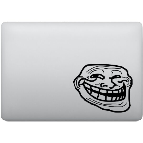 Adesivo de Notebook Troll Face Meme