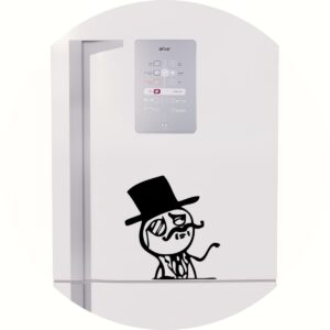 Adesivo de Casa Gentleman Meme