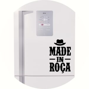Adesivo de Casa Made In Roça - Feito na Roça