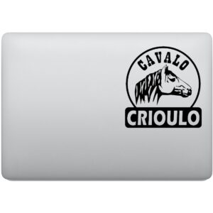 Adesivo de Notebook Cavalo Crioulo Fazenda