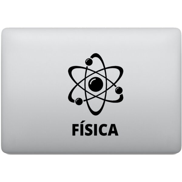 Adesivo de Notebook Física Curso Faculdade
