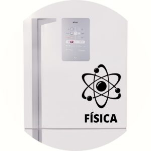 Adesivo de Casa Física Curso Faculdade