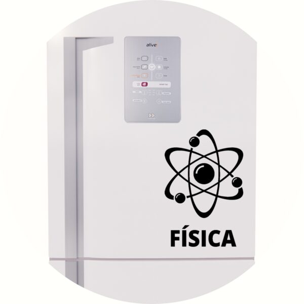 Adesivo de Casa Física Curso Faculdade