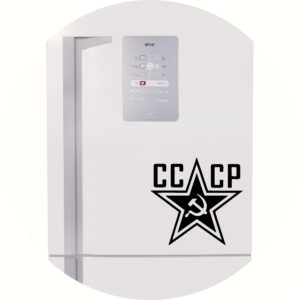 Adesivo de Casa Símbolo Cccp União Soviética