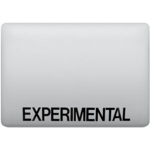 Adesivo de Notebook Experimental Projeto Teste