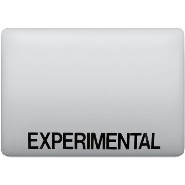 Adesivo de Notebook Experimental Projeto Teste