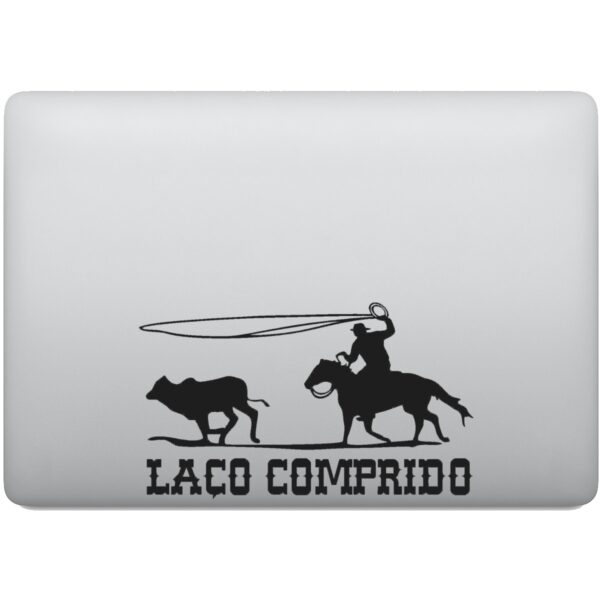 Adesivo de Notebook Country Sertanejo Laço Comprido