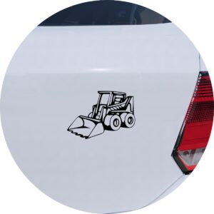 Adesivo de Carro Pá Carregadeira Operador