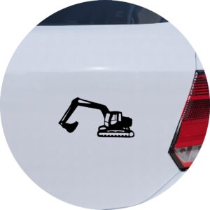Adesivo de Carro Pá Escavadeira Profissional