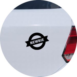 Adesivo de Carro Newbie Selo Jogador