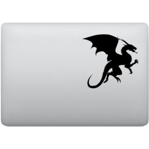 Adesivo de Notebook Dragão Voando Mitologia