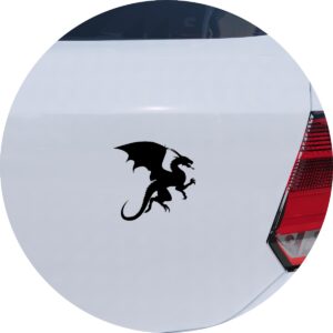Adesivo de Carro Dragão Voando