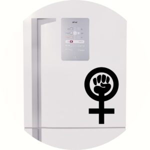Adesivo de Casa Feminismo Punho Símbolo