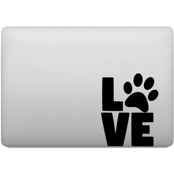 Adesivo de Notebook Love Amor Pelos Animais