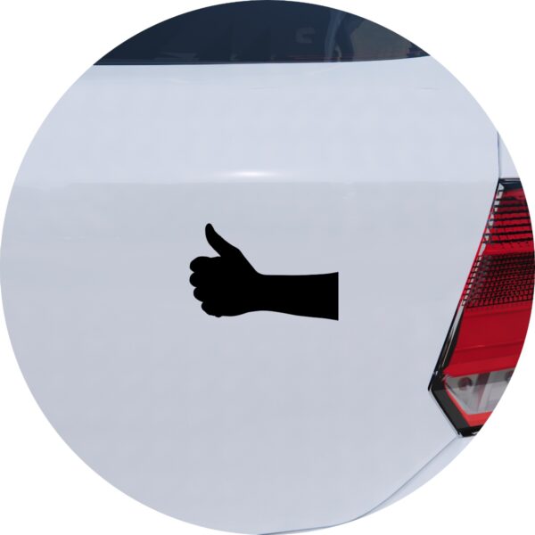 Adesivo de Carro Mão fazendo Joinha
