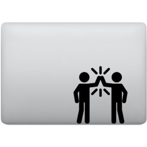 Adesivo de Notebook High Five Cumprimento